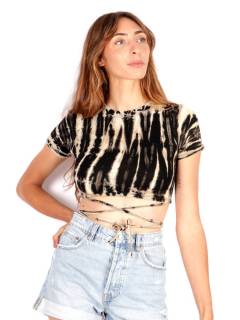 Top Tie Dye con Cordón Cruzado,  para comprar al por mayor o detalle  en la categoría de Ropa Hippie de Mujer | ZAS. [TOPN10]