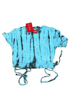 Tops y Blusas - Este top ajustado presenta TOPN10 - Modelo Azul