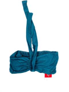 Tops y Blusas - Este Mini Top Liso ofrece TOPN12P - Modelo Azul