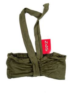 Tops y Blusas - Este Mini Top Liso ofrece TOPN12P - Modelo Verde