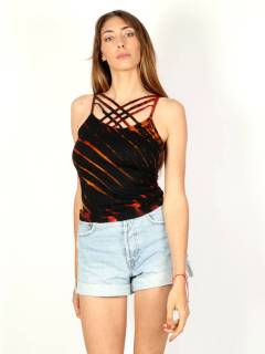 Top Tie Dye Cruzado en Pecho, para comprar al por mayor o detalle.[TOPN14]