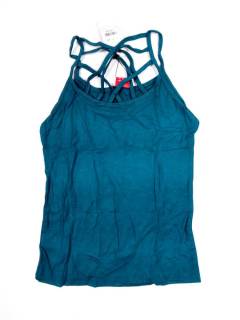 Tops y Blusas - Top Liso, diseñado TOPN14P - Modelo Azul