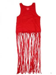 Modelo: Rojo Outlet Ropa Hippie - Top expandex poliester con TORC01 - Modelo Rojo