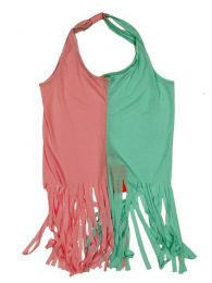 Modelo: Rosa Azul Outlet Ropa Hippie - Top expandex poliester con TORC02 - Modelo Rosa Azul