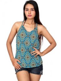 Detalle no seleccionable para compra Top hippie con estampado mandalas detalle del producto