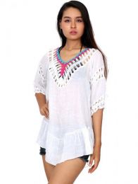 Detalle no seleccionable para compra Camisetas - Blusas - Tops - Top hippie de algodón TOTE01.