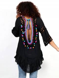 Detalle no seleccionable para compra Camisetas - Blusas - Tops - Top hippie de algodón TOTE01.