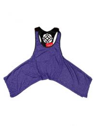 Modelo: Morado top poliester liso con el Mod Morado