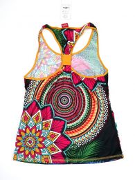 Detalle no seleccionable para compra Top y Blusas Hippie Boho Ethnic - Blusa con estampado Frida TOUN39.