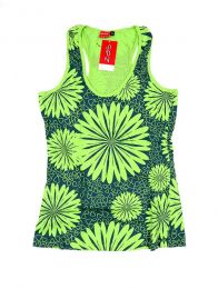 Detalle no seleccionable para compra Camisetas y Tops Hippies - Top estampado de flores étnico TOUN45.