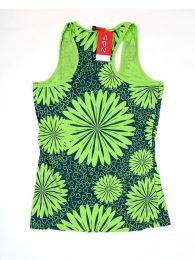 Detalle no seleccionable para compra Camisetas y Tops Hippies - Top estampado de flores étnico TOUN45.