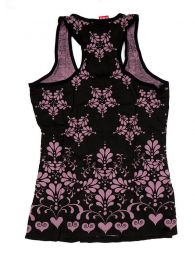 Detalle no seleccionable para compra Top y Blusas Hippie Boho Ethnic - Top estampado de flores étnico TOUN47.