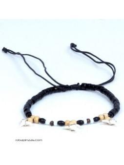 Modelo: M3 Tobilleras - Tobillera regulable de cuentas TOVI02 - Modelo M3