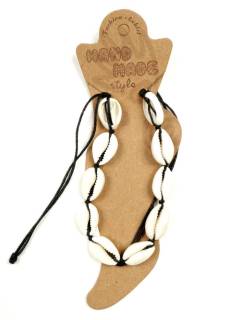  Tobillera de Conchas para comprar al por mayor o detalle  en la categoría de Bisutería y Plata Hippie Artesanal | ZAS  [TOVI12B] .