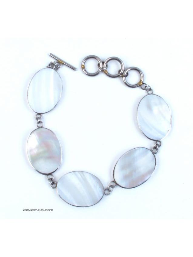 Modelo: M8 Outlet Bisutería hippie - pulsera en acero inox con PUVI20 - Modelo M8