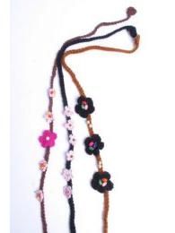 Detalle no seleccionable para compra Cintas pelo / Máscaras - Flores para la frente de croché, VACH01_2.