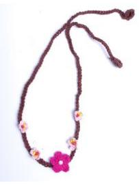 Modelo: M3 Cintas pelo / Máscaras - Flores para la frente de croché, VACH01_2 - Modelo M3