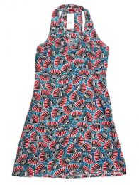 Modelo: 1815 Outlet Ropa Hippie - Vestido hippie con estampado VECT05 - Modelo 1815