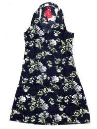 Outlet Ropa Hippie - Vestido hippie con estampado VECT05 - Modelo 1818