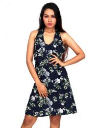 Outlet Ropa Hippie - Vestido hippie con estampado VECT05.