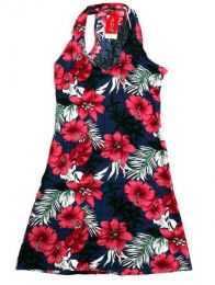 Modelo: 1813 Vestido hippie con estampado Mod 1813