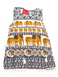 Modelo: 179 Outlet Ropa Hippie - Vestido estampado étnico VEET02 - Modelo 179