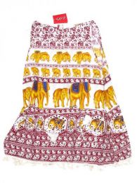 Modelo: 1711 Outlet Ropa Hippie - Vestido estampado étnico VEET02 - Modelo 1711