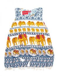Modelo: 1710 Outlet Ropa Hippie - Vestido estampado étnico VEET02 - Modelo 1710