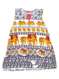 Modelo: 1712 Outlet Ropa Hippie - Vestido estampado étnico VEET02 - Modelo 1712