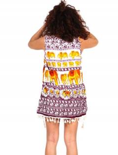 Outlet Ropa Hippie - Vestido estampado étnico VEET02.