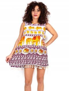 Vestido Rayón Étnico, para comprar al por mayor o detalle.[VEET02]