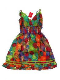 Modelo: Verde Vestido corto de algodón Mod Verde