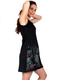 Detalle no seleccionable para compra Vestidos Hippie Ethnic Boho - Vestido 100% algodón VEEV06.