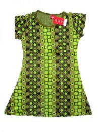 Modelo: Verde Vestido 100% rayón Mod Verde