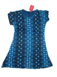 Modelo: Azul Vestido 100% rayón Mod Azul