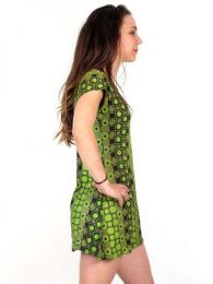 Outlet Ropa Hippie - Vestido 100% rayón VEEV10.