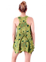 Detalle no seleccionable para compra Outlet Ropa Hippie - Vestido corto estampado con VEEV18.