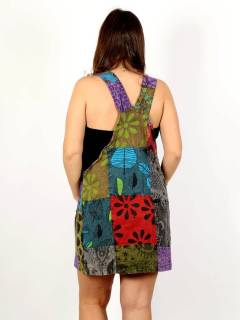 Vestidos de Verano - Vestido hippie de algodón VEEV26.