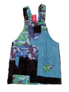 Modelo: Azul Vestidos Hippies de Verano - Este vestido corto encapsula VEEV29 - Modelo Azul