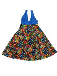 Detalle no seleccionable para compra vestido tirantes flores colores, detalle del producto