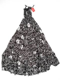 Vestidos de Verano - Vestido de algodón VEHC03 - Modelo Negro