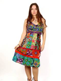 Vestidos de Verano - Vestido hippie patchwork, VEHC06.