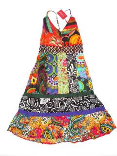 Vestidos Hippies de Verano - Vestido hippie patchwork, VEHC06.