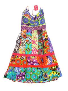 Vestidos Hippies de Verano - Vestido hippie patchwork, VEHC06.