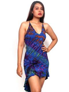 Détail non sélectionnable à l'achat Robes Hippie Ethniques - Robe asymétrique VEJU06.