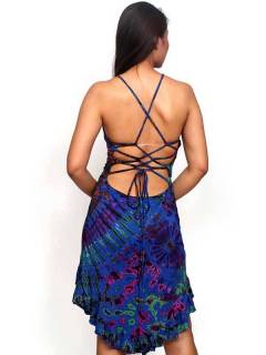 Détail non sélectionnable à l'achat Robes Hippie Ethniques - Robe asymétrique VEJU06.