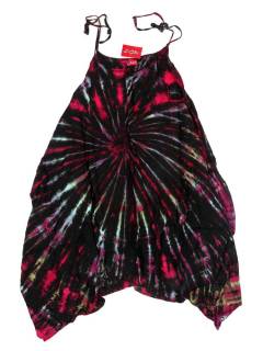 Modelo: Multi Vestidos Hippies de Verano - Vestido asimétrico VEJU08 - Modelo Multi