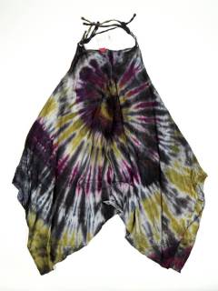 Modelo: Verde Vestidos Hippies de Verano - Vestido asimétrico VEJU08 - Modelo Verde