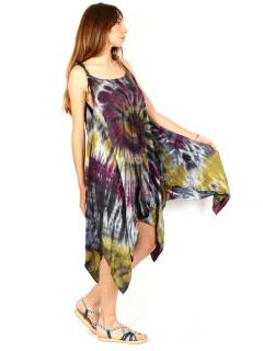 Detalle no seleccionable para compra Vestidos Hippies de Verano - Vestido asimétrico VEJU08.