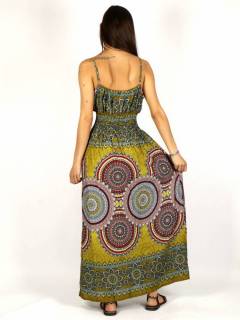 Detalle no seleccionable para compra Monos, Petos y Vestidos largos - Vestido con estampado étnico VEPI02.